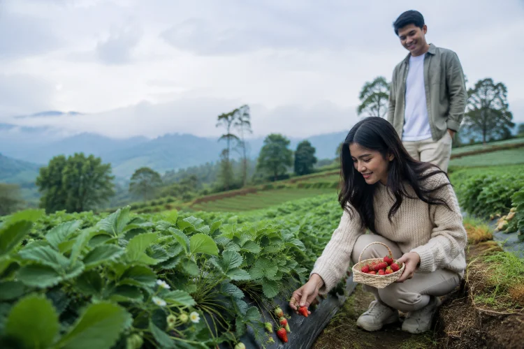 Panduan Wisata Petik Stroberi di Rancabali untuk Liburan Seru